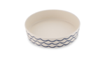 Beco Classic Bamboo Cat Bowl - Ocean Waves-cat-The Pet Centre