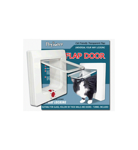 Petware Cat Door For Glass & Wood
