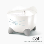 Catit Pixi Fountain White-cat-The Pet Centre