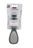 Le Salon Essentials Cat Bristle & Steel Pin Combo Brush - Small-cat-The Pet Centre