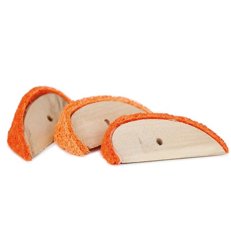 Pip Squeak Orange Wood Slices