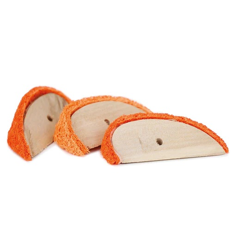 Pip Squeak Orange Wood Slices