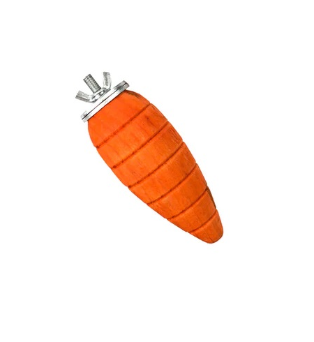 Pip Squeak Wood Chew Carrot