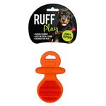 Ruff Play Rubber Puppy Teething Pacifier 9.5cm-dog-The Pet Centre