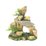 Aqua Care Ornament Rock Cliff with Plant 17cm