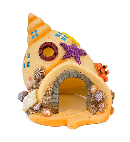 Aqua Care Ornament Shell House