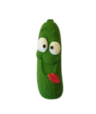 Latex Stuffed Grunter Cucumber 13cm-dog-The Pet Centre