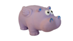 Latex Stuffed Grunter Flying Hippo 15cm-dog-The Pet Centre
