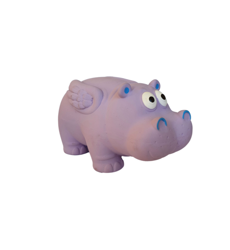 Latex Stuffed Grunter Flying Hippo 15cm