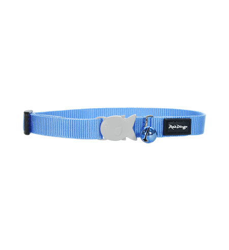 Red Dingo Cat Collar Blue 12mm x 20-32cm