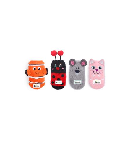 AFP Cat Socks - Nemo Fish | Ladybug | Mouse | Pink cat