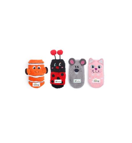 AFP Cat Socks - Nemo Fish | Ladybug | Mouse | Pink cat